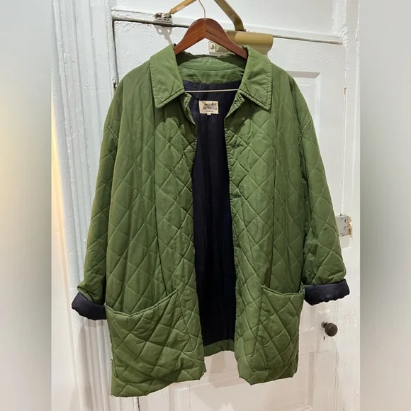 △未使用 HERMES 23AW Quilted car coat 44 Hermes | Jackets